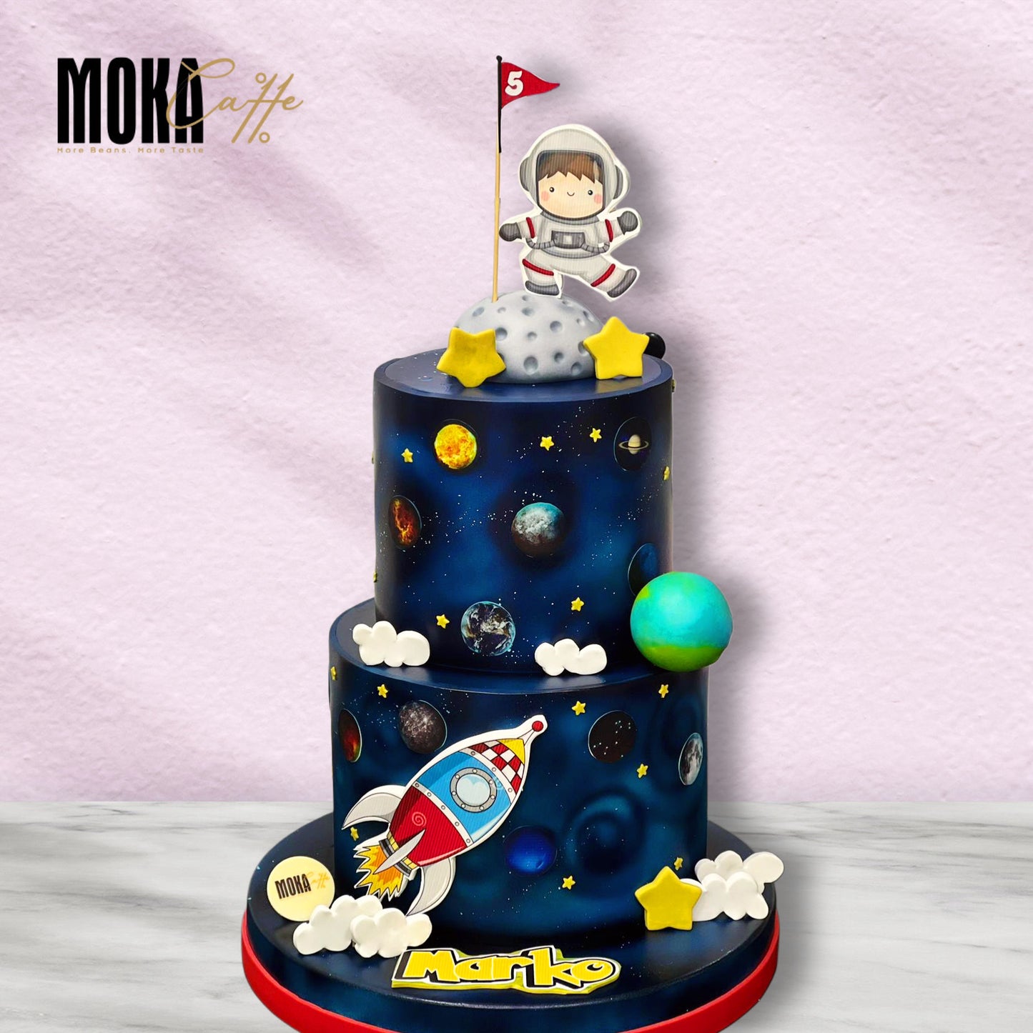 Rocket Spaceship Cake