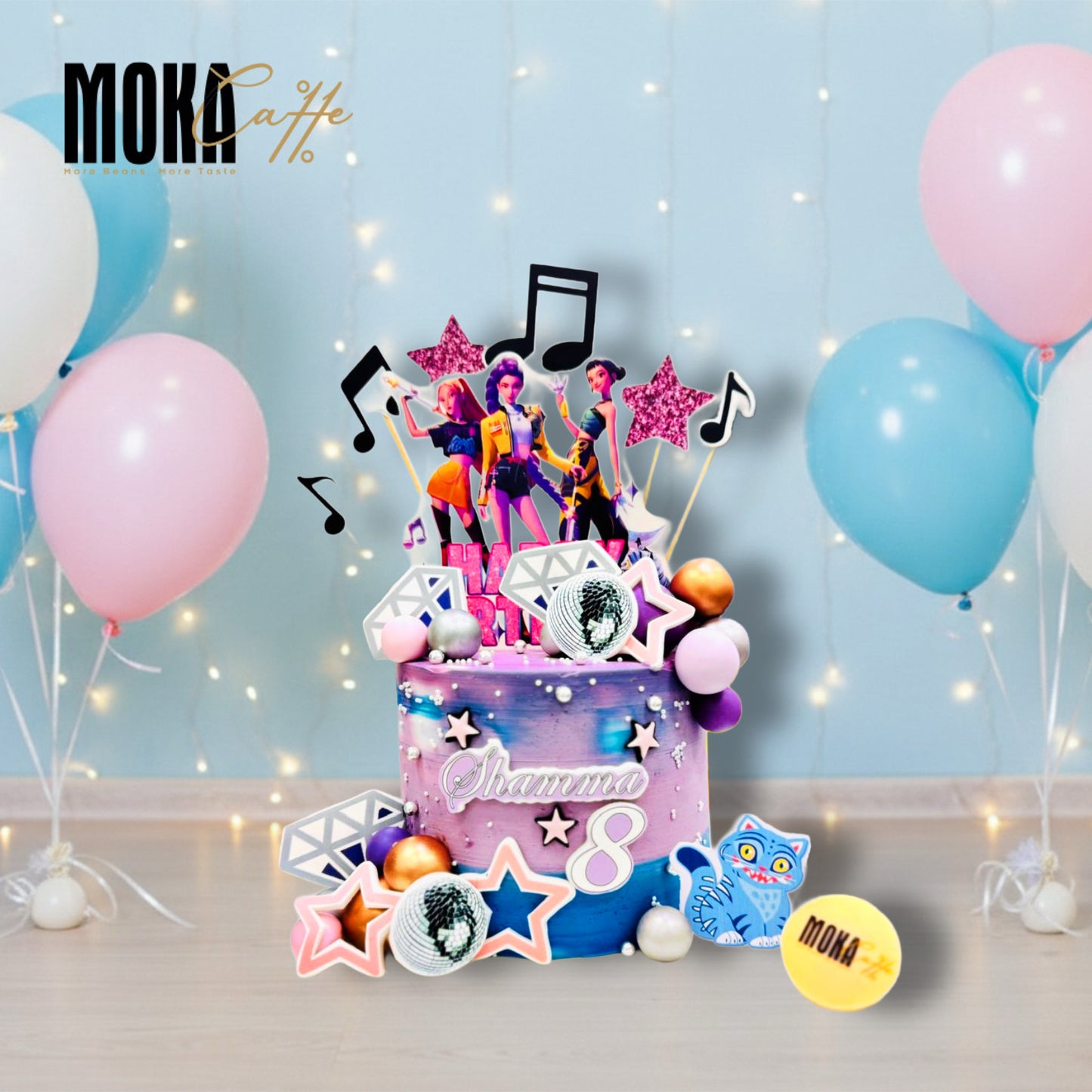 Demon Hunter KPOP Cake