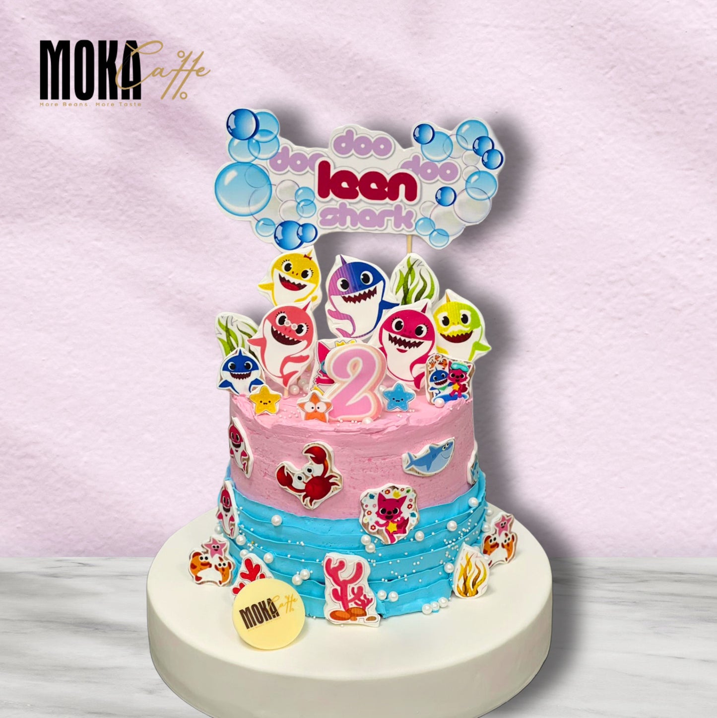 Baby Shark Cake Design