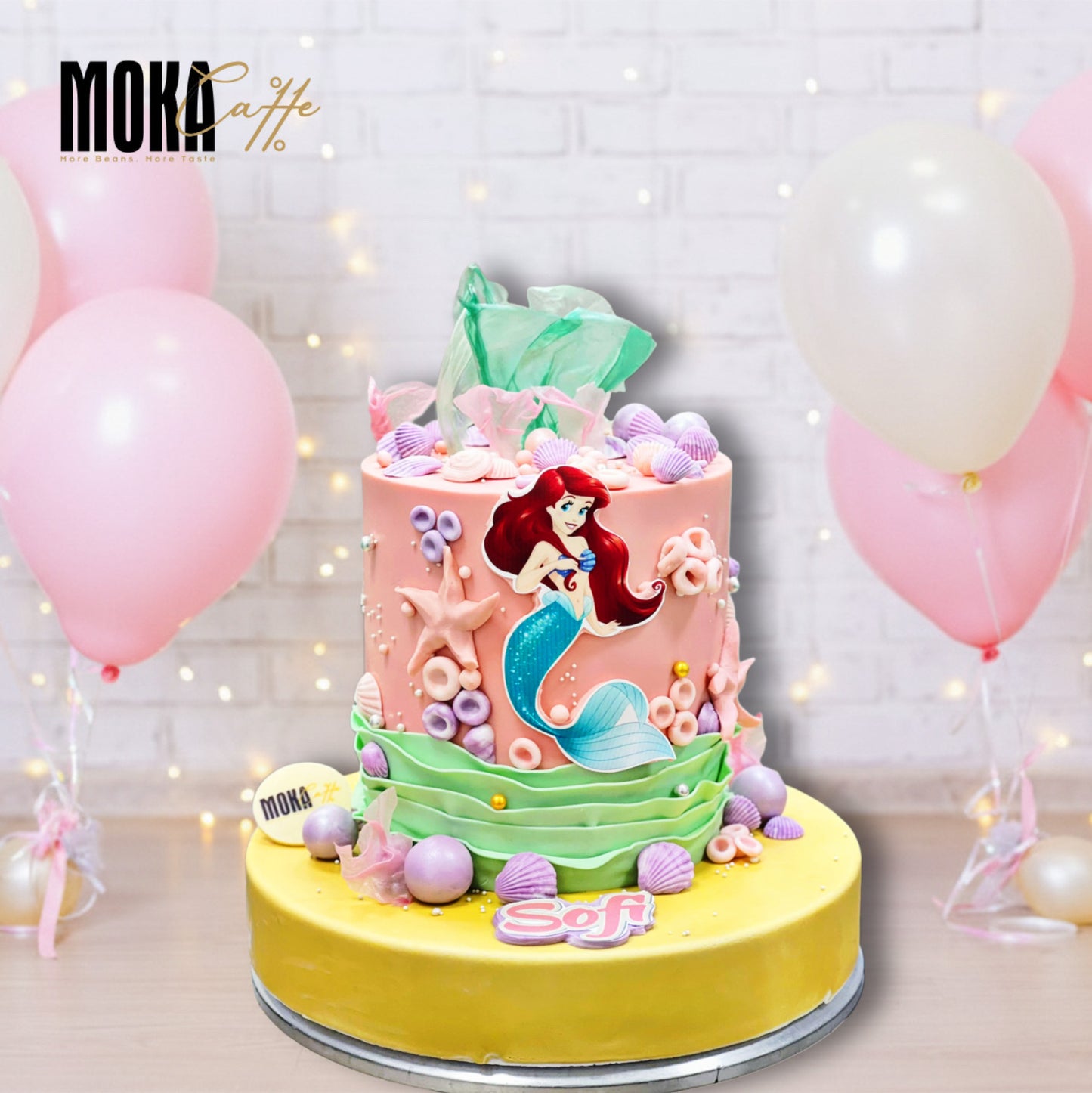 Ariel Princess Cake