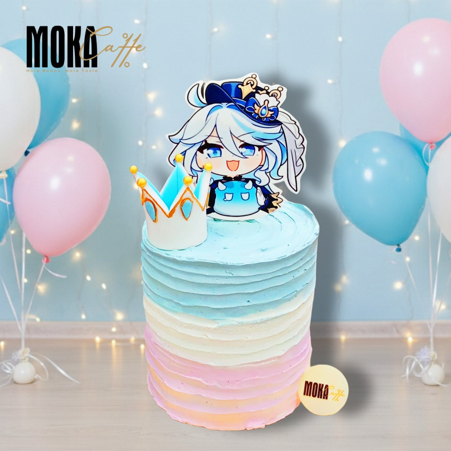 Anime Character Theme Cake