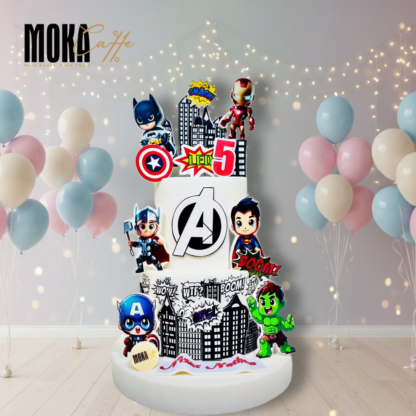 Avengers Cake Design 5