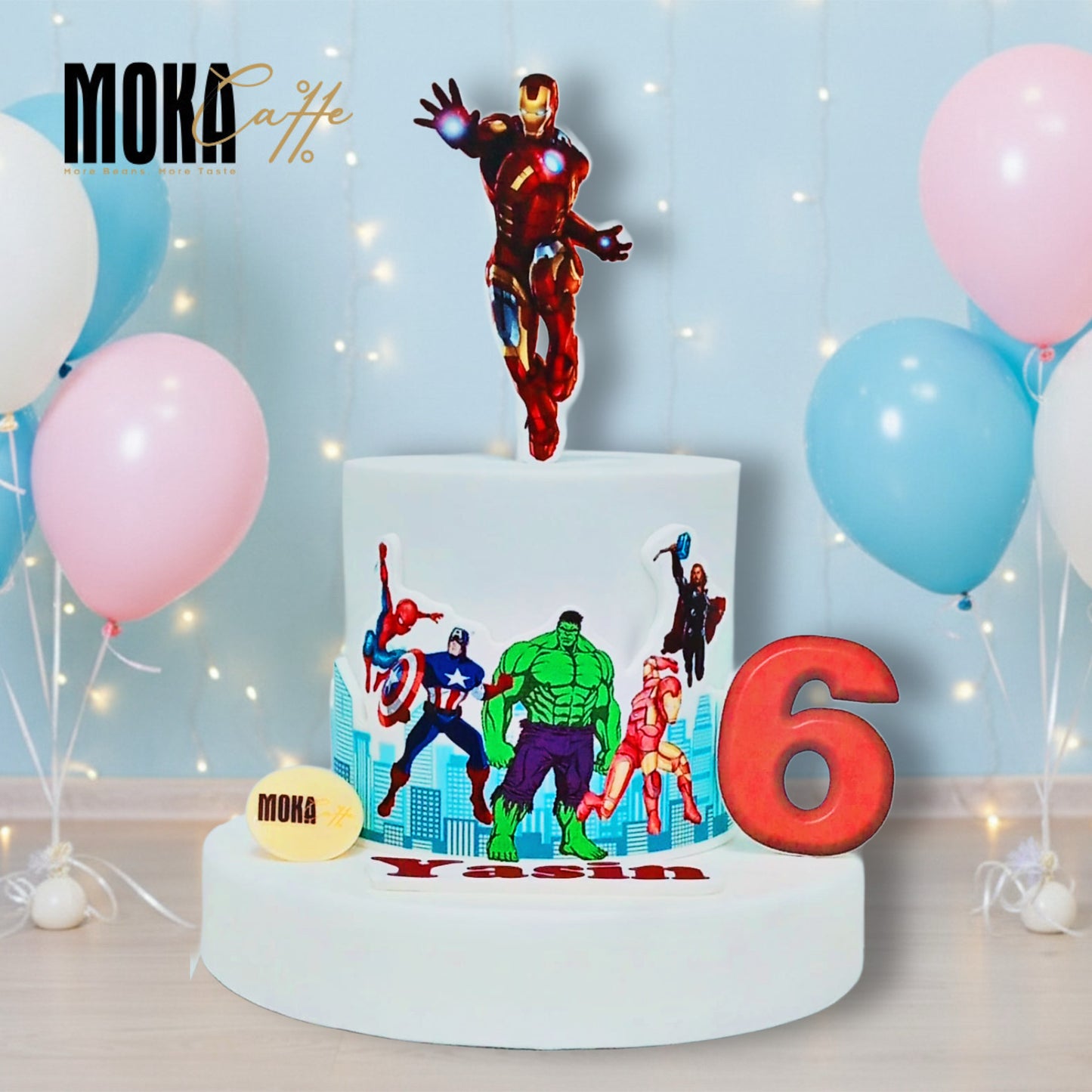 Avengers Cake Design 6