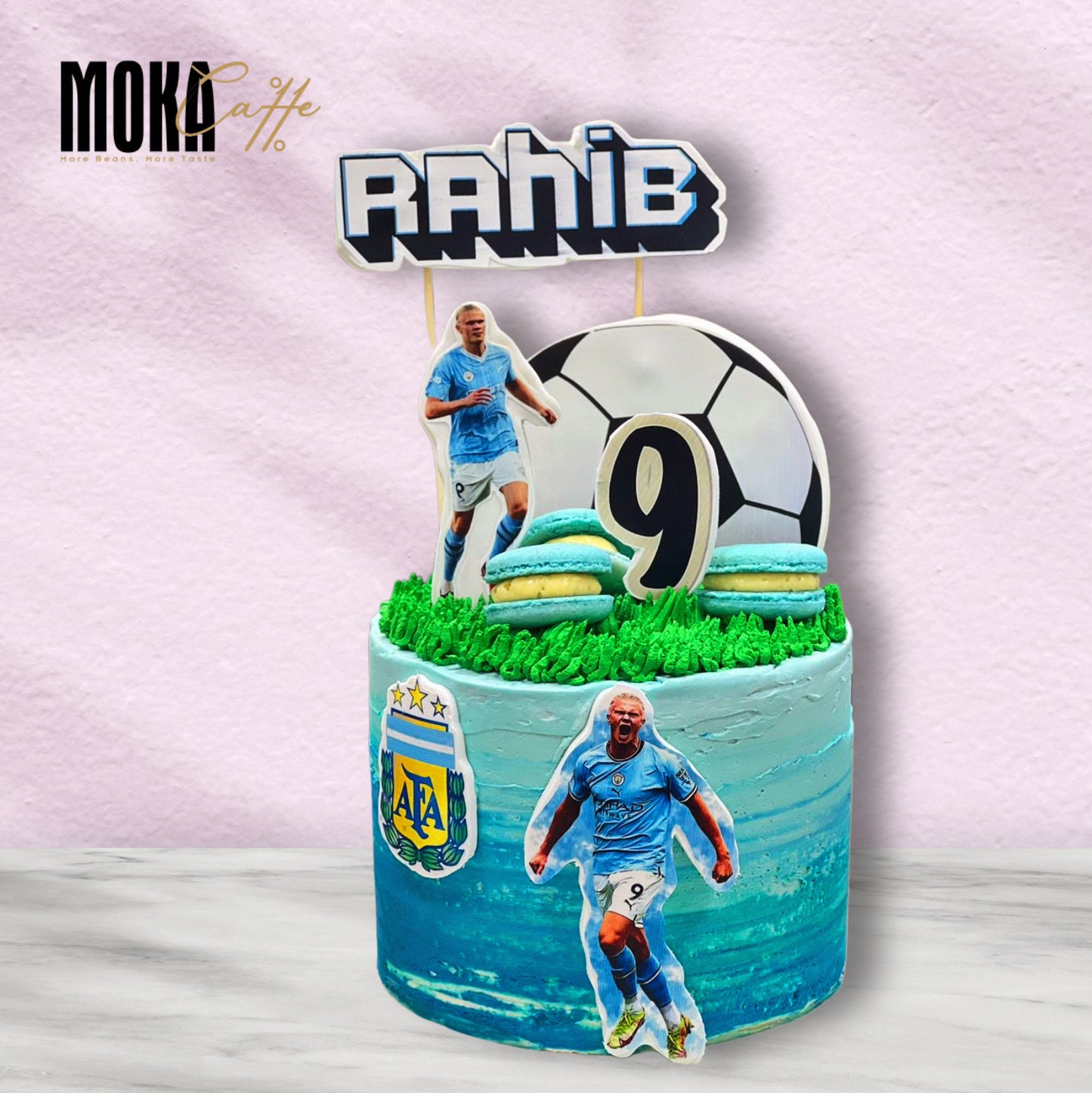 تصميم كعكة نادي مانشستر سيتي