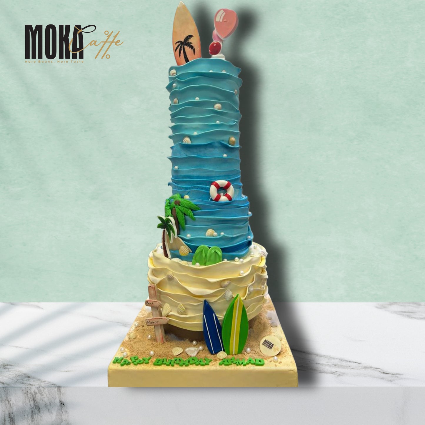 Summer Beach Cake