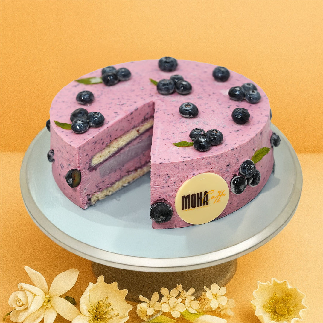 Blueberry Velvet Cheesecake π«