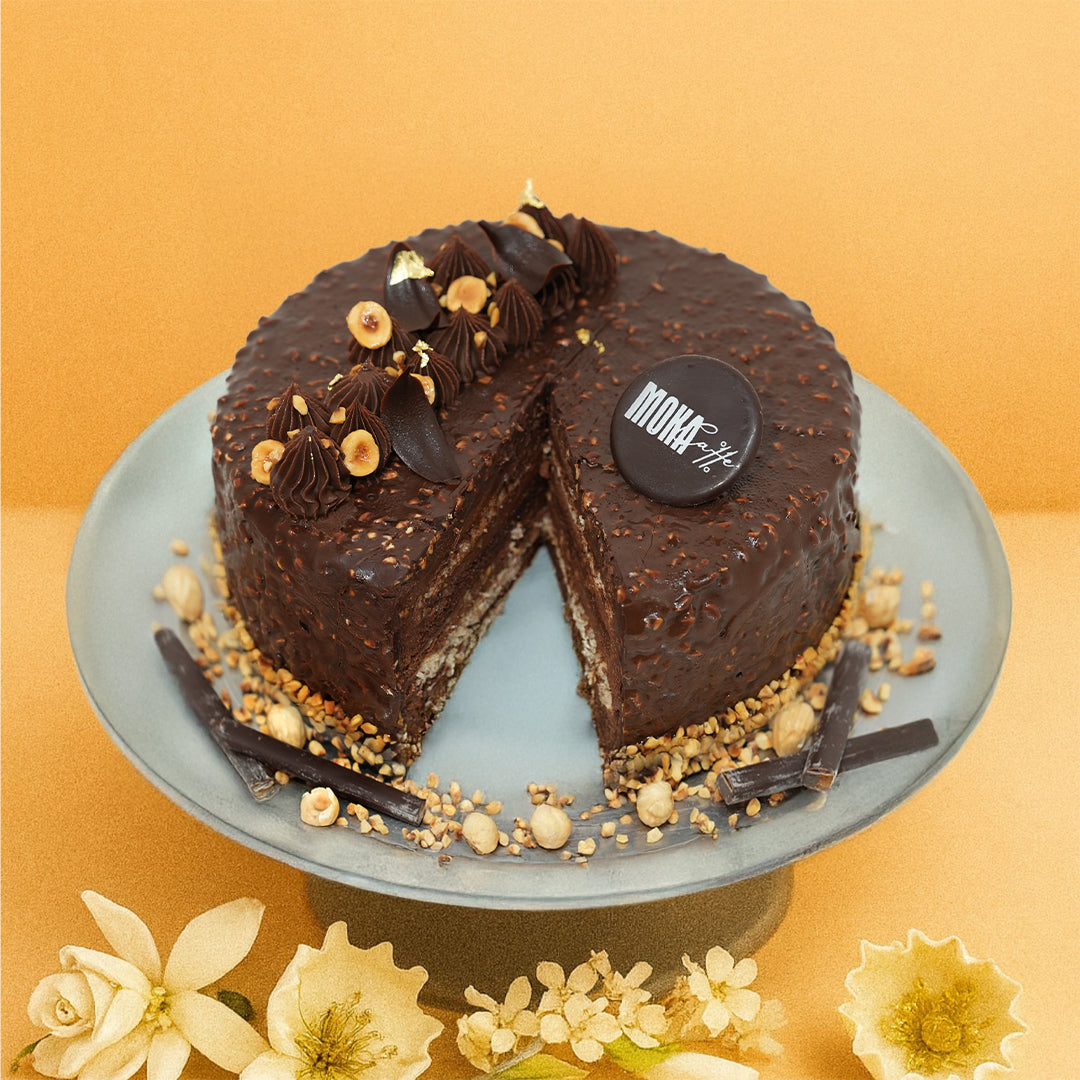 Chocolate Rocher Cake