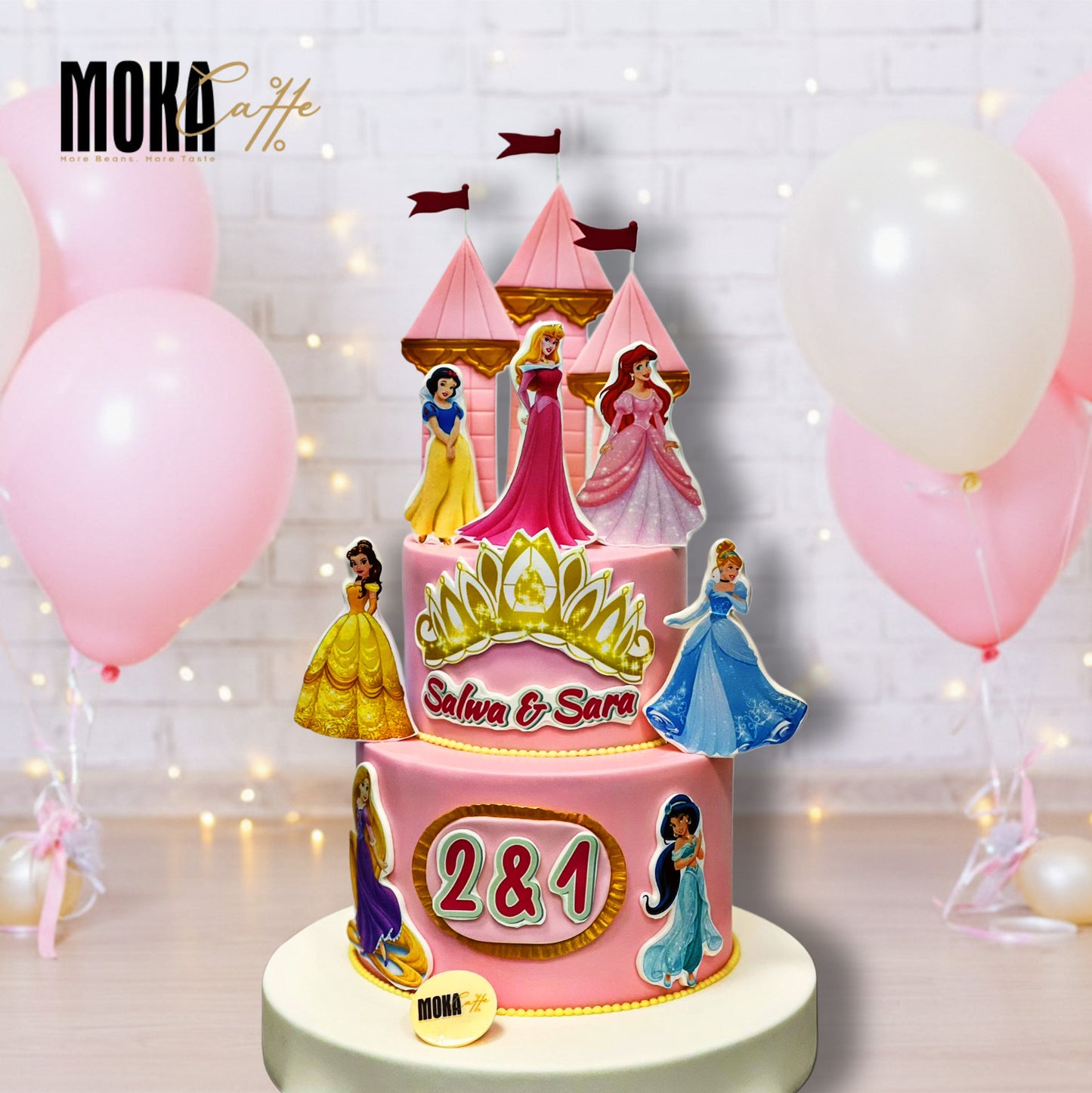 Disney Princess Castle Cake 5