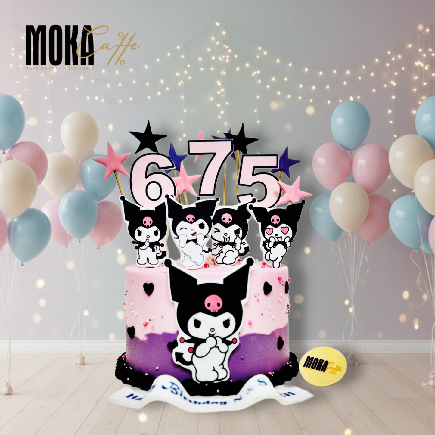Kuromi Cake Theme 7