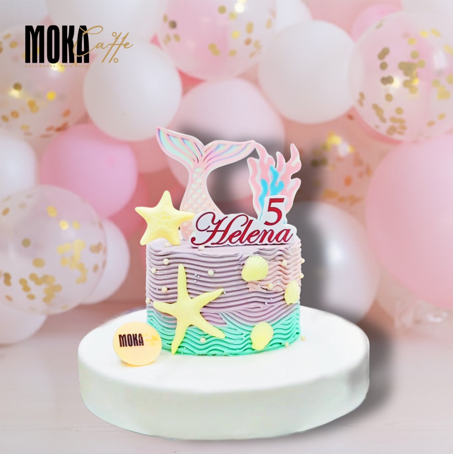 Mermaid Tail Theme Cake 13