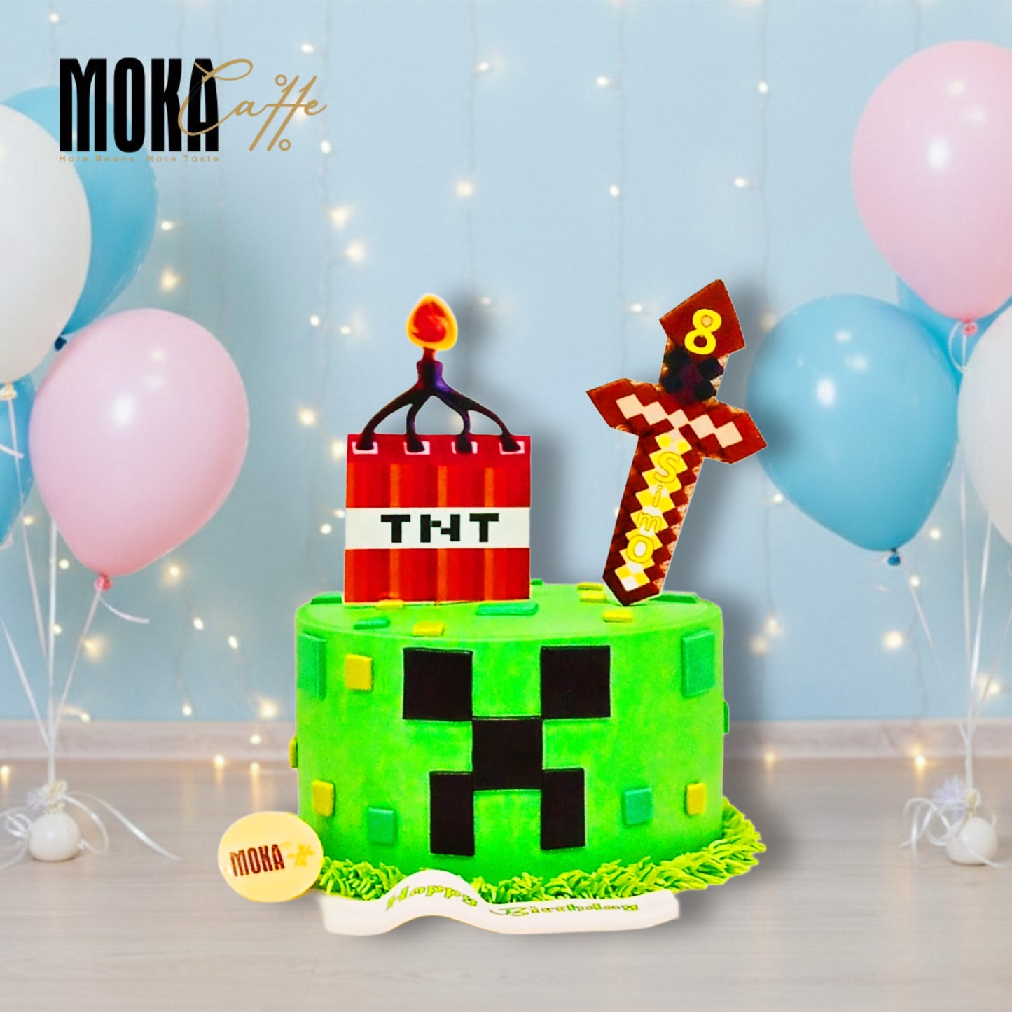 Minecraft Cake Design 6