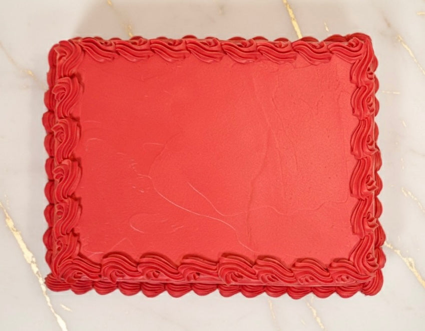 Photo Frame Cake Rectangle Sample 3