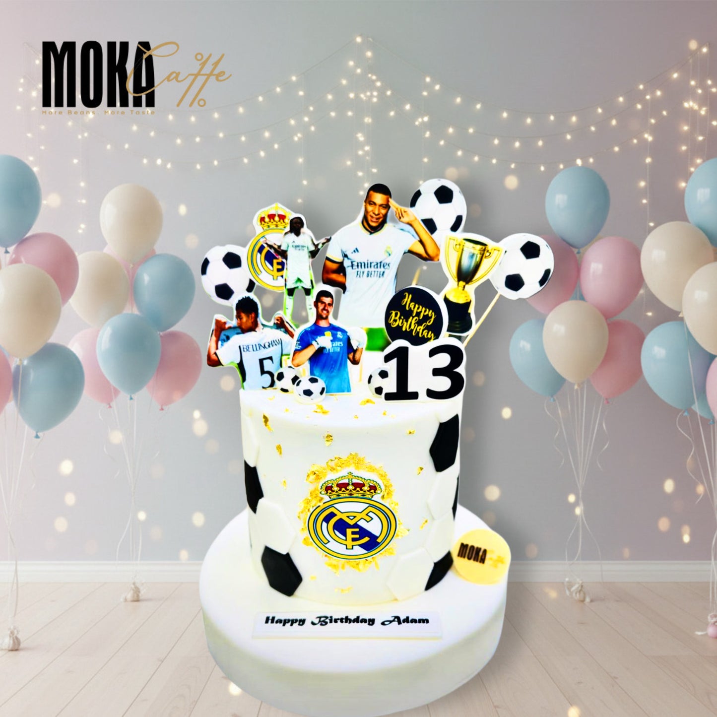 Riyal Madrid Cake Design