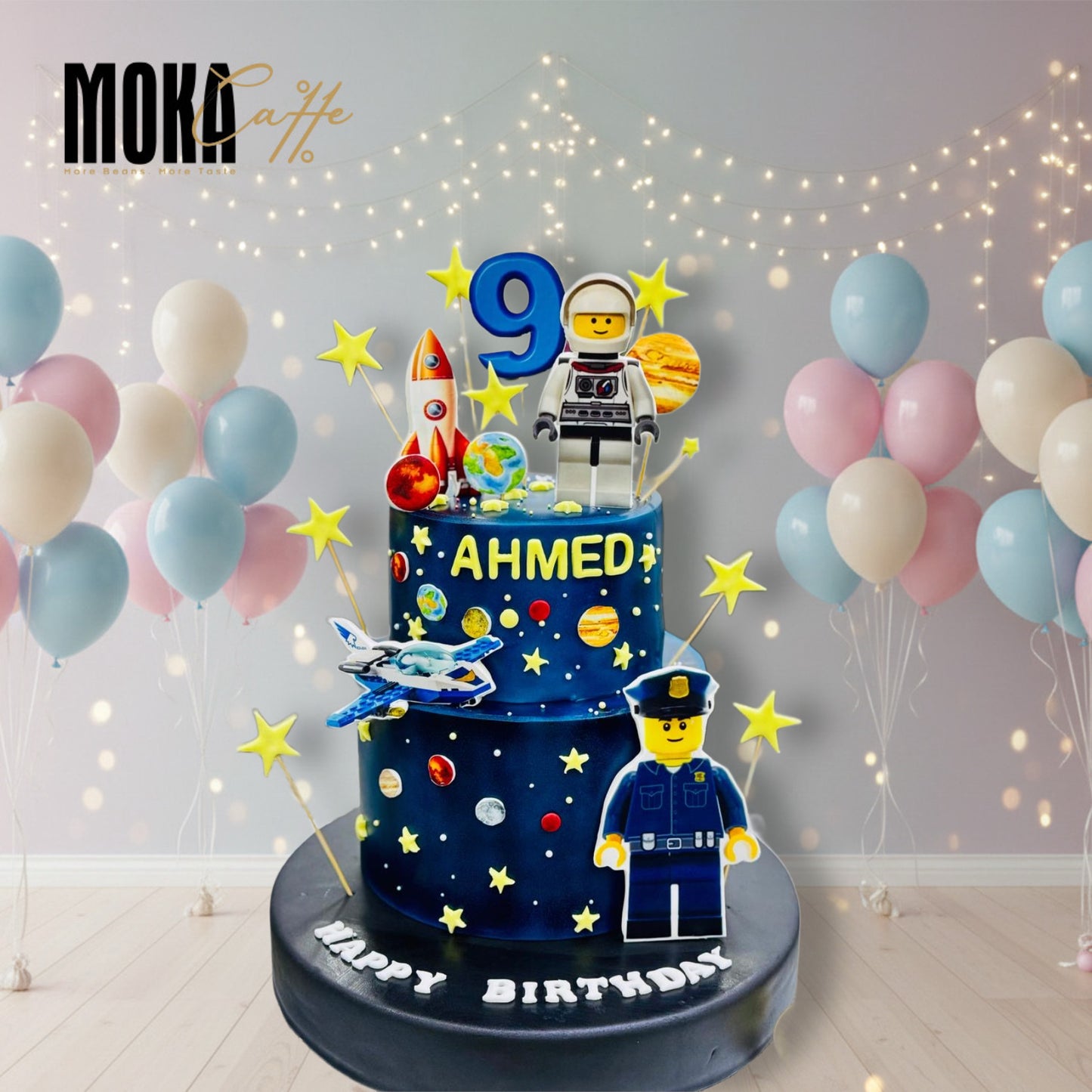 Rocket & Scientist Cake Theme