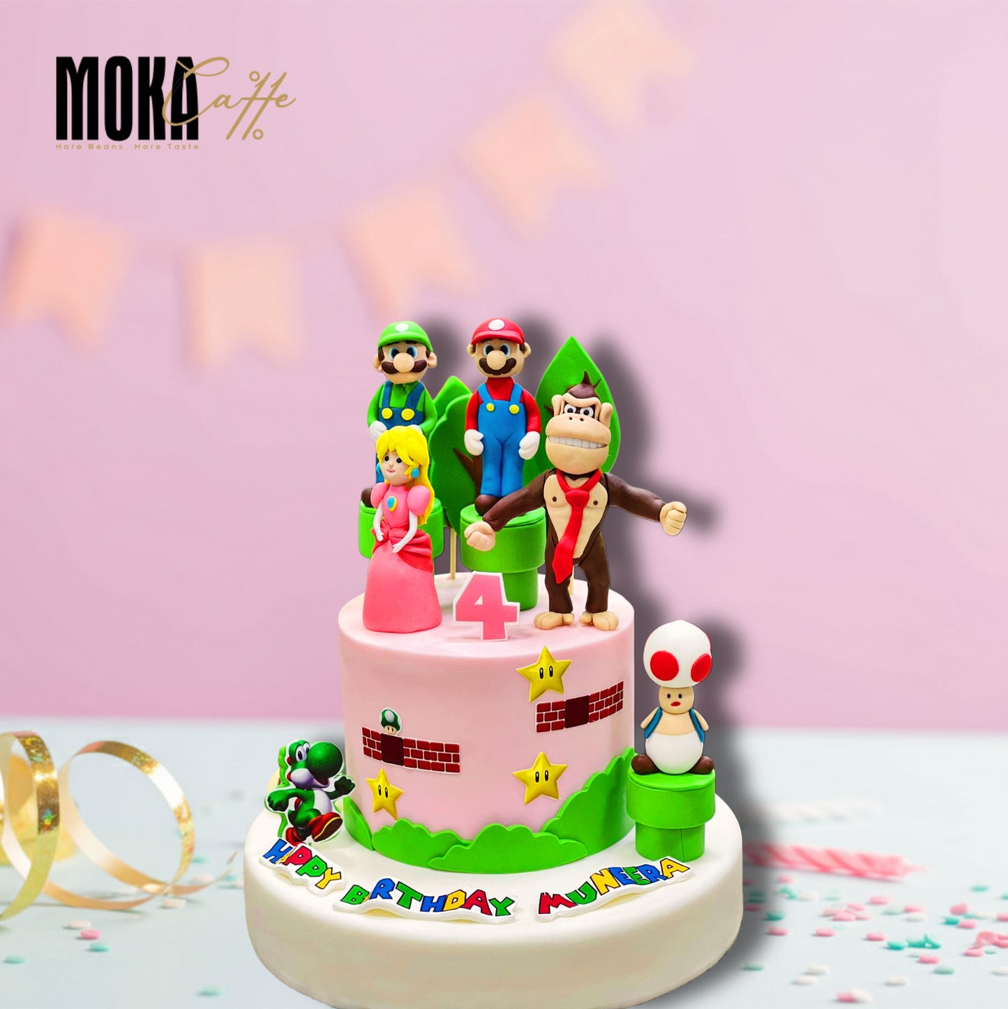 Super Mario Cake Theme 4