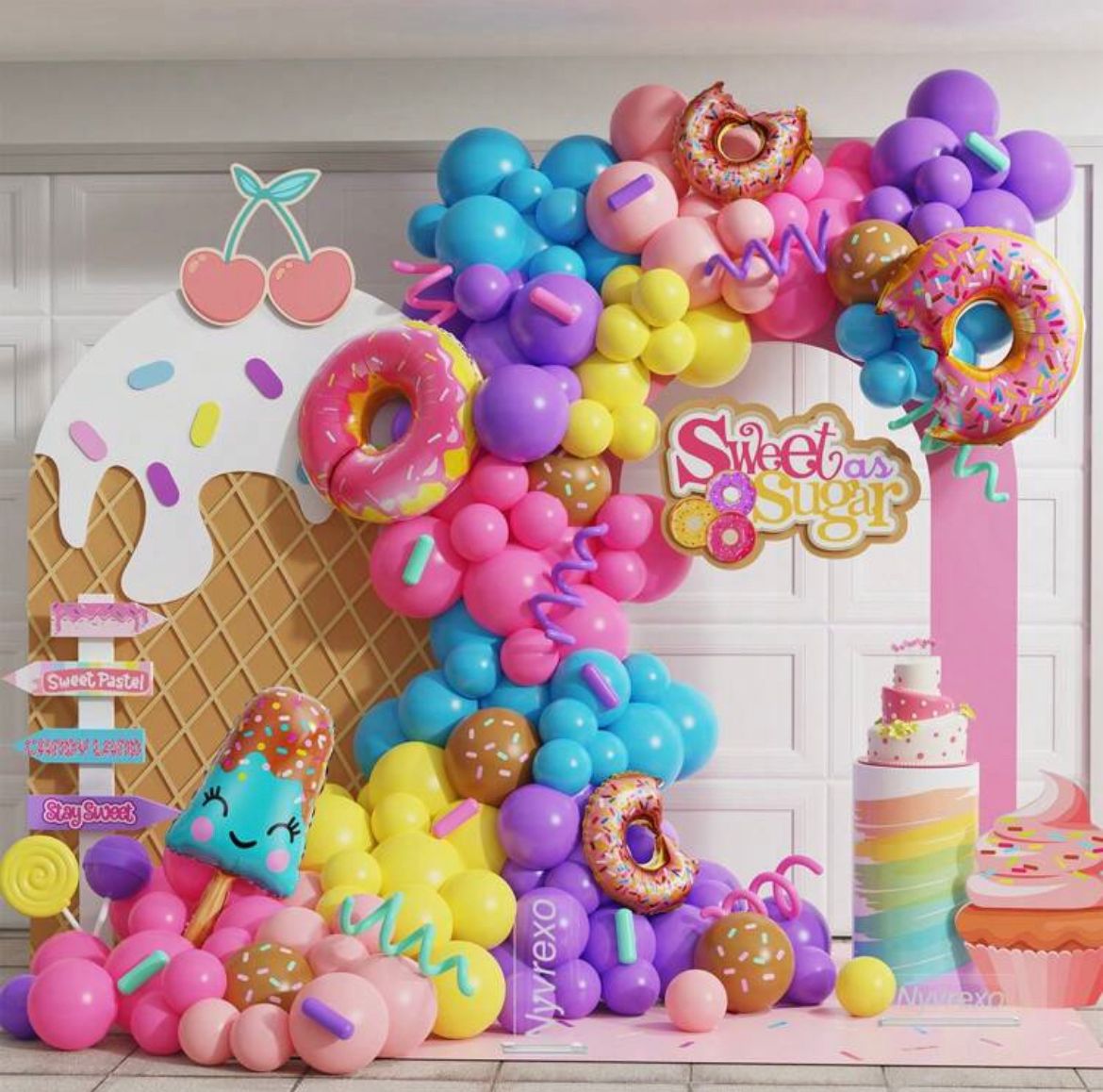 Sweets Balloons Set