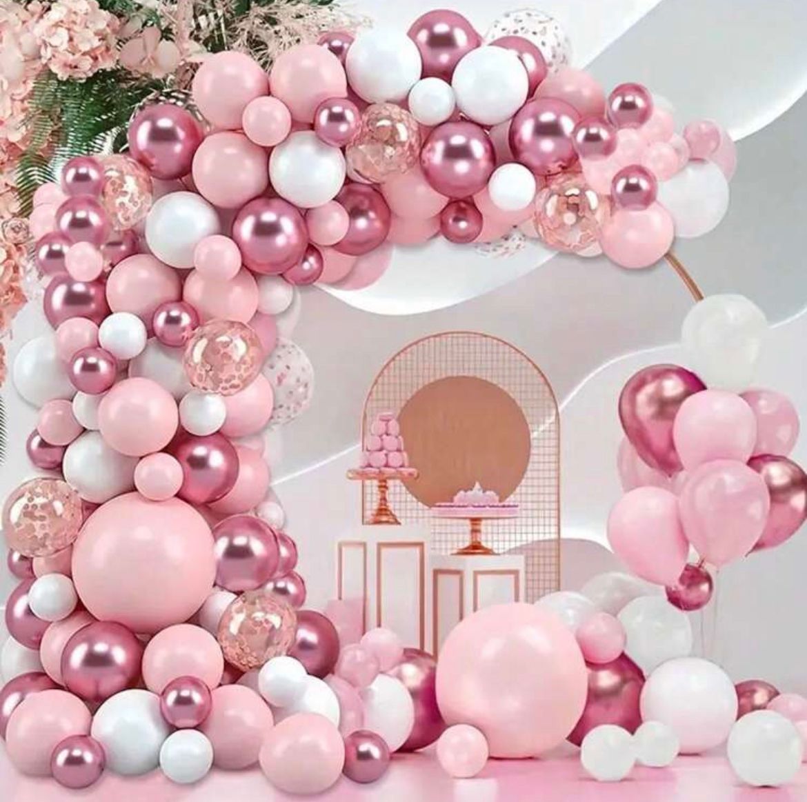 Pink Balloons Set