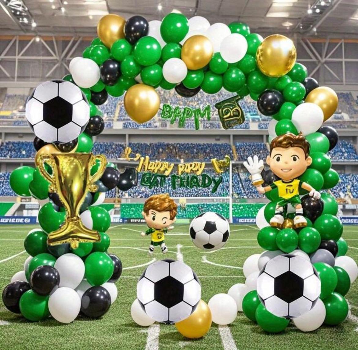 Football Balloons Set