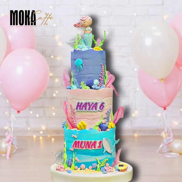 Mermaid Cake 1