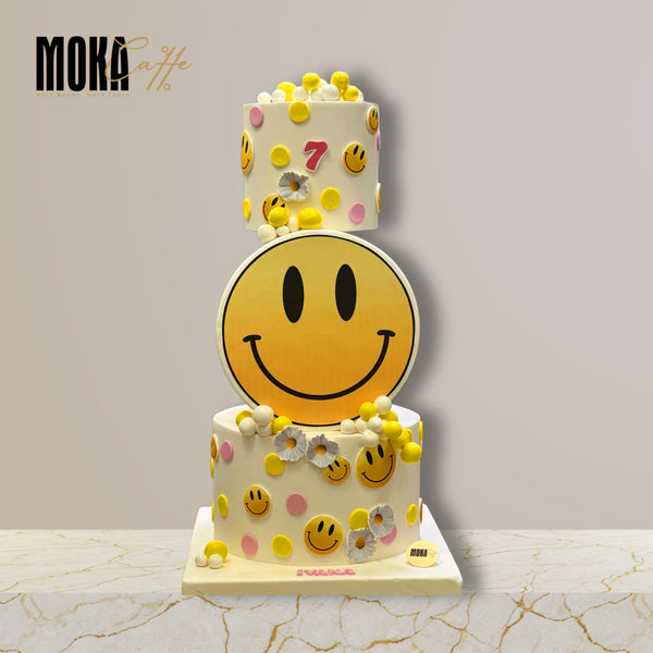 Emoticons Character Cake