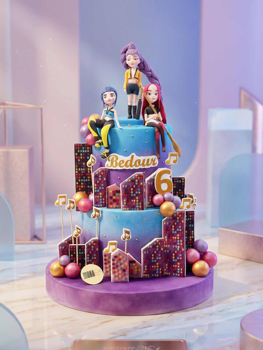 Roller Cake Design