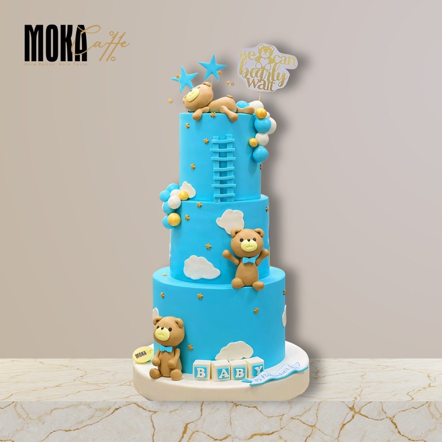 Teddy Bear Cake Design 1