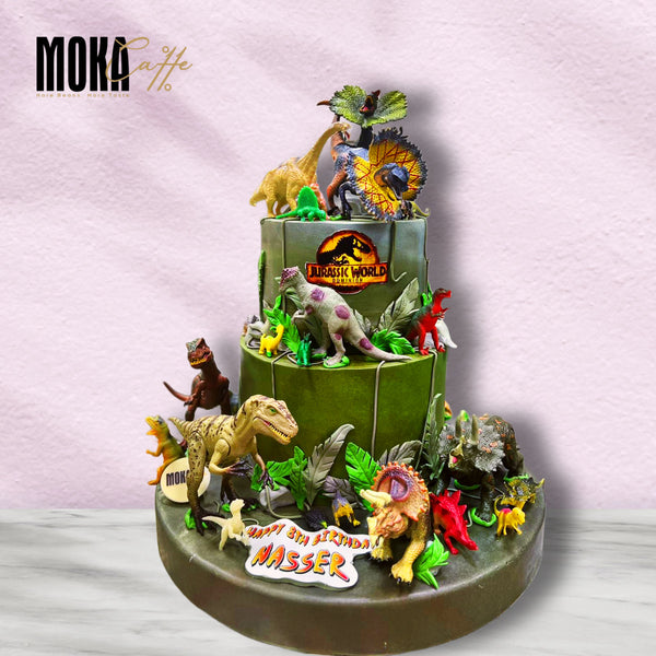 Jurassic Park Cake Design 1