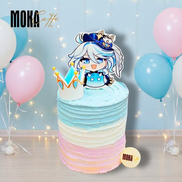 Anime Character Theme Cake