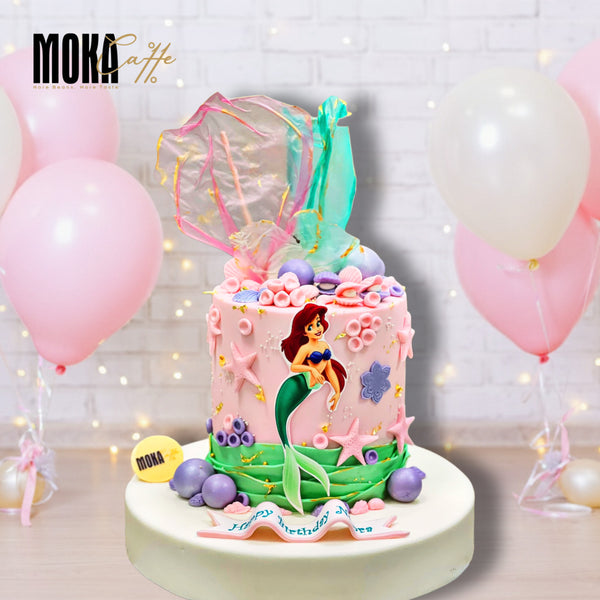 Princess Ariel Cake 1