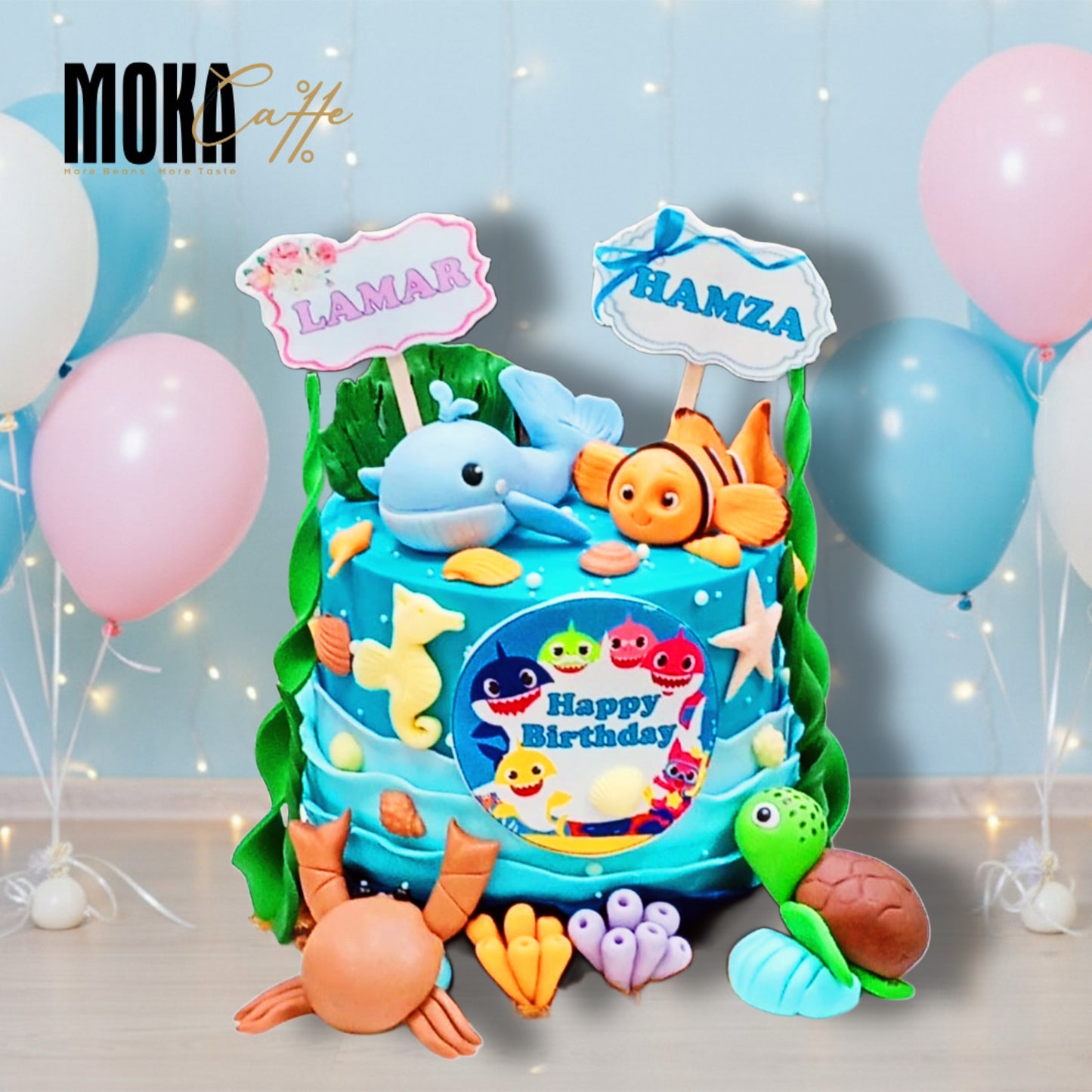 Baby Shark Cake 3