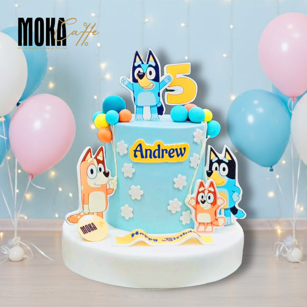 Bluey Theme Cake 2