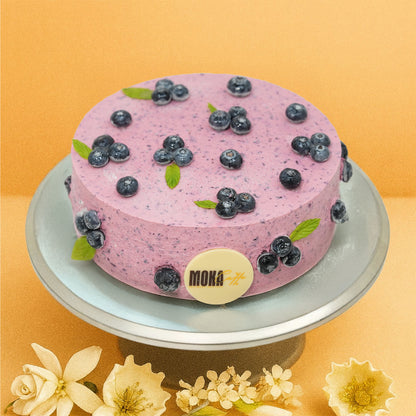 Blueberry Velvet Cheesecake 🫐