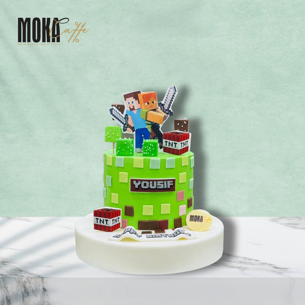 Minecraft Cake 1