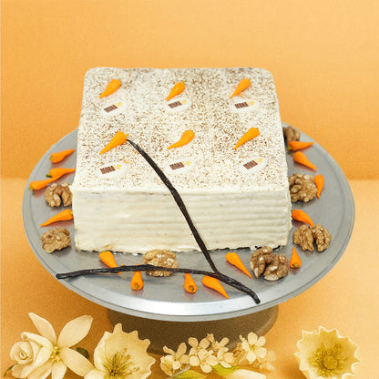 Classic Carrot Walnut Cake 🥕