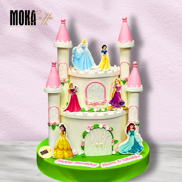 Princess Castle Cake