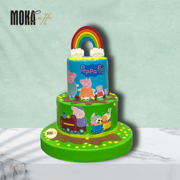 Peppa Pig Cake Design