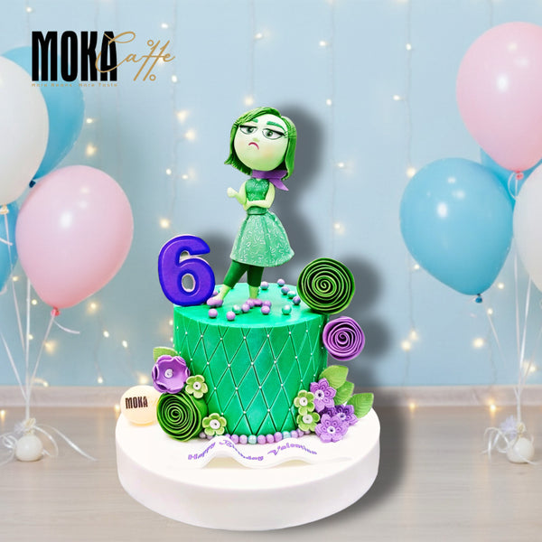 Disgust Inside Out Cake