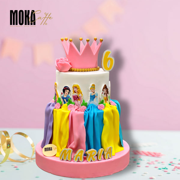 Princess Castle Cake  2