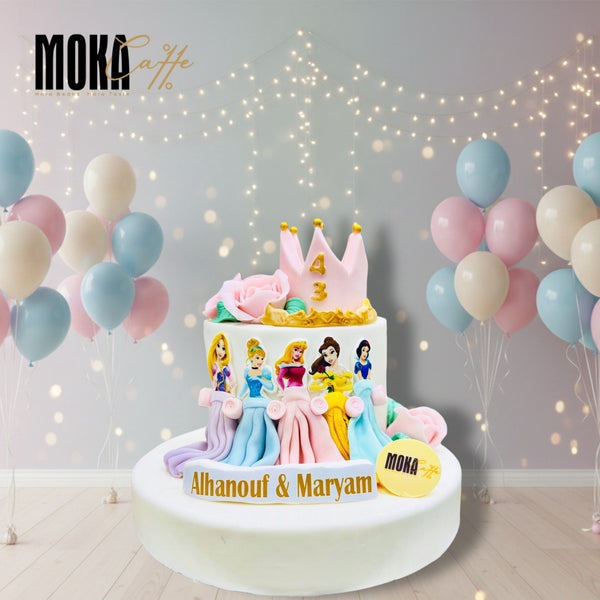 Disney Princess Cake Theme 12