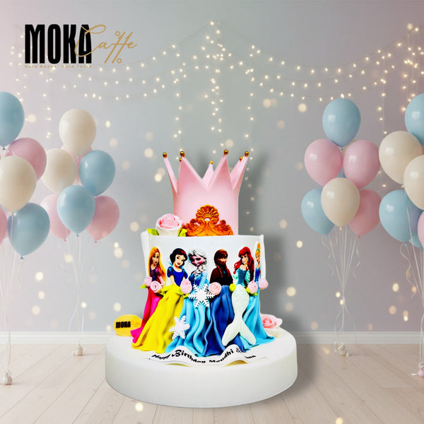 Disney Princess Cake Theme 13
