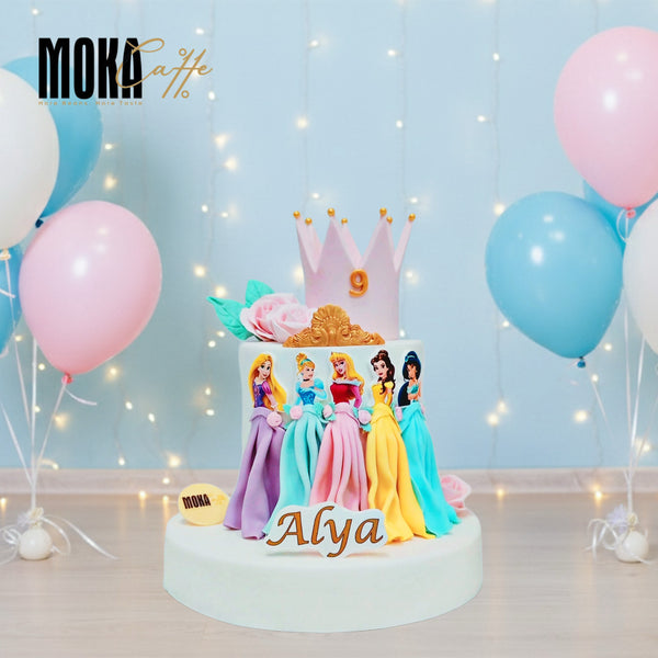 Disney Princess Cake Theme 17