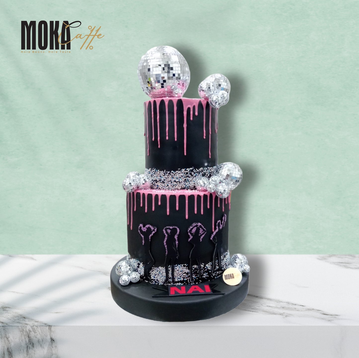 Disco Ball Cake