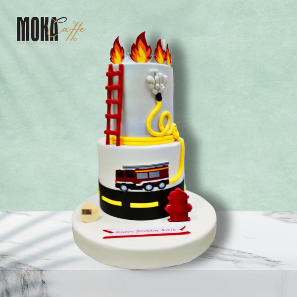 Firetruck Cake 2