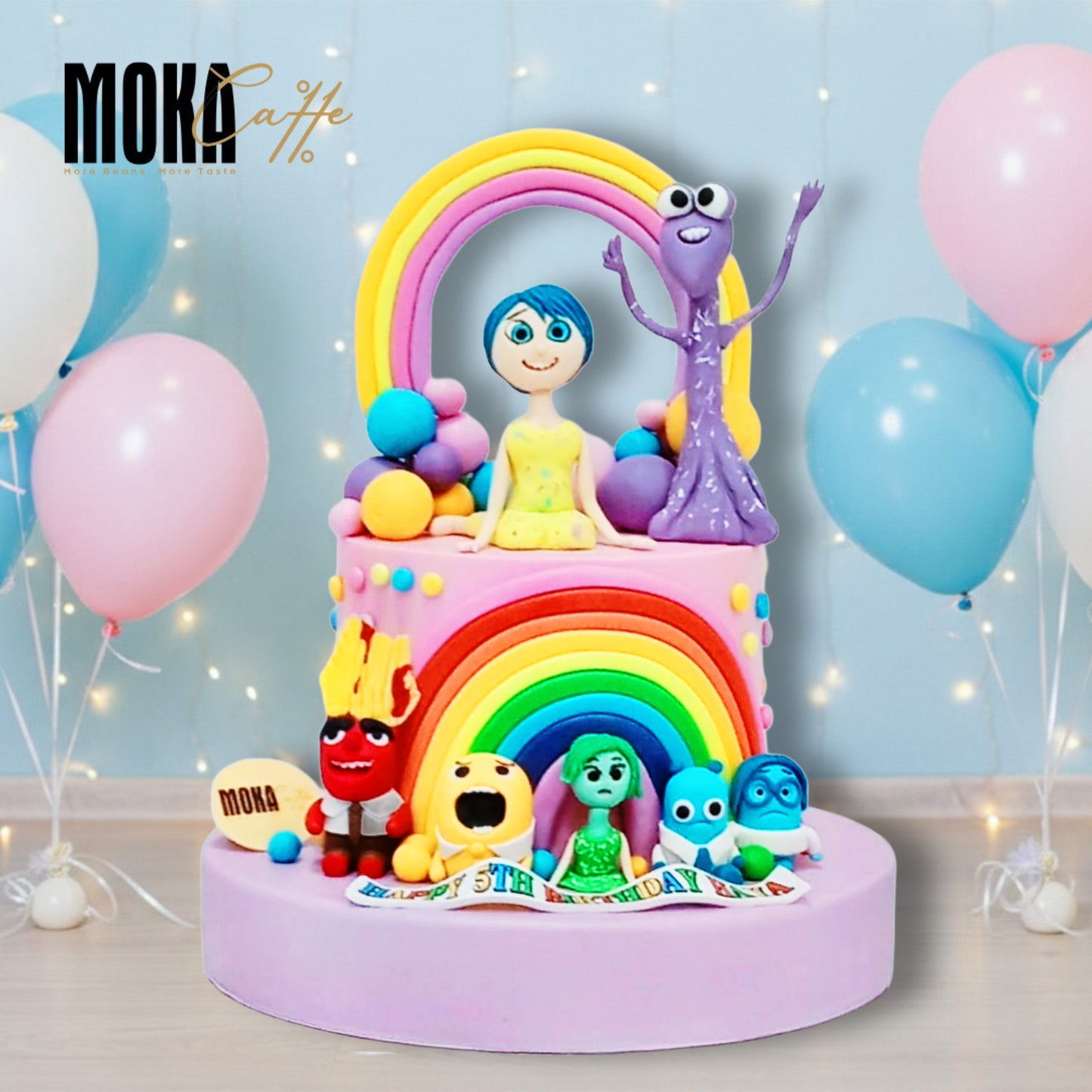Inside Out Cake Theme 5