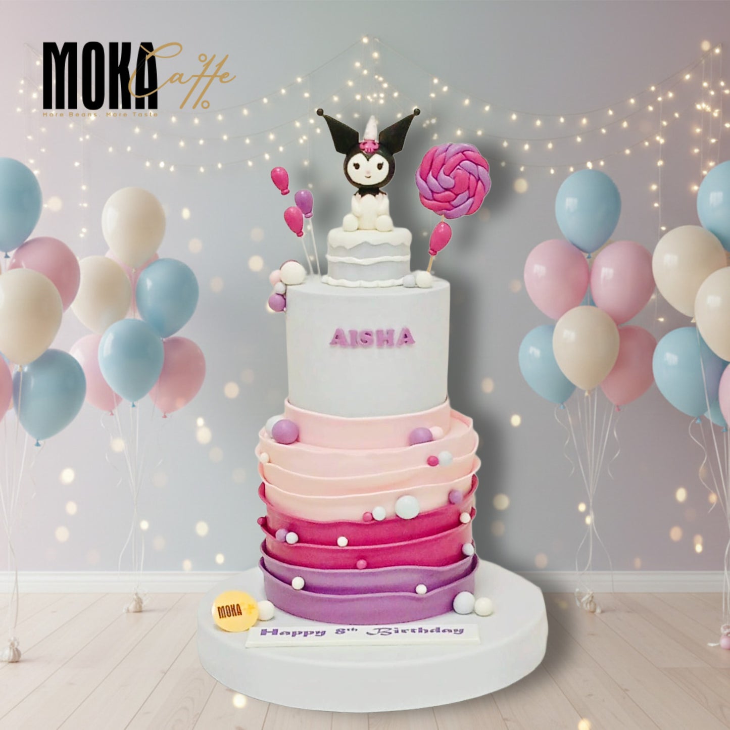 Kuromi Cake Theme 16