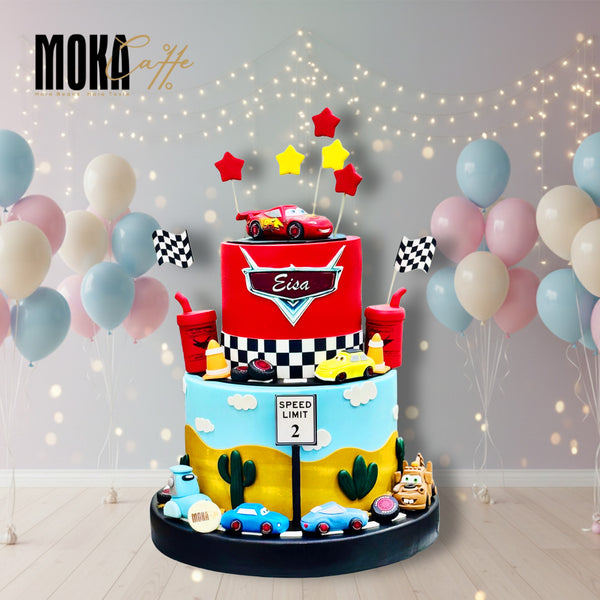 Lightning McQueen Cake Design 5
