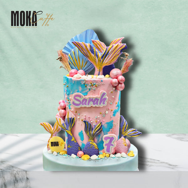 Mermaid Tail Cake 2