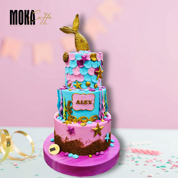 Mermaid Tail Cake 1