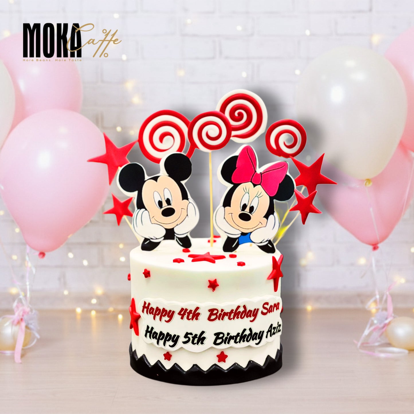 Mickey & Mini Mouse Cake 1