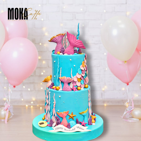 Mermaid Tail Cake 3